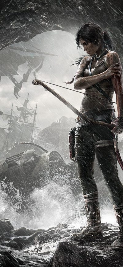 Fond d'écran Tomb Raider2 sur iPhone