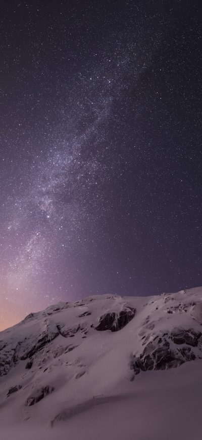 Fond d'écran iPhone Mountains And Stars