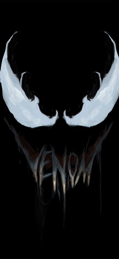 Fond d'écran iPhone Venom Movie Logo Art