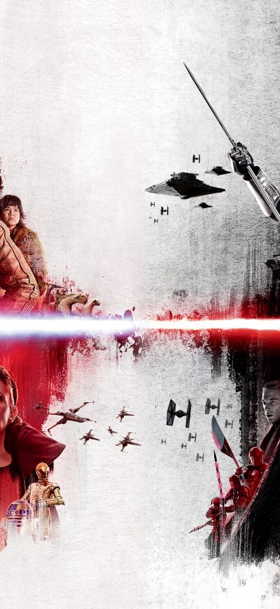 Fond d'écran iPhone Star Wars The Last Jedi Poster