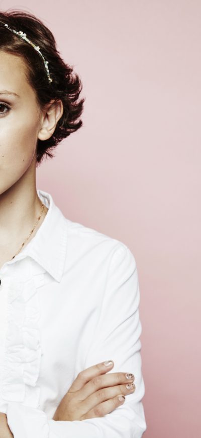 Fond d'écran iPhone Millie Bobby Brown 5k