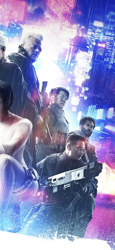 Fond d'écran iPhone Ghost In The Shell 5k Poster