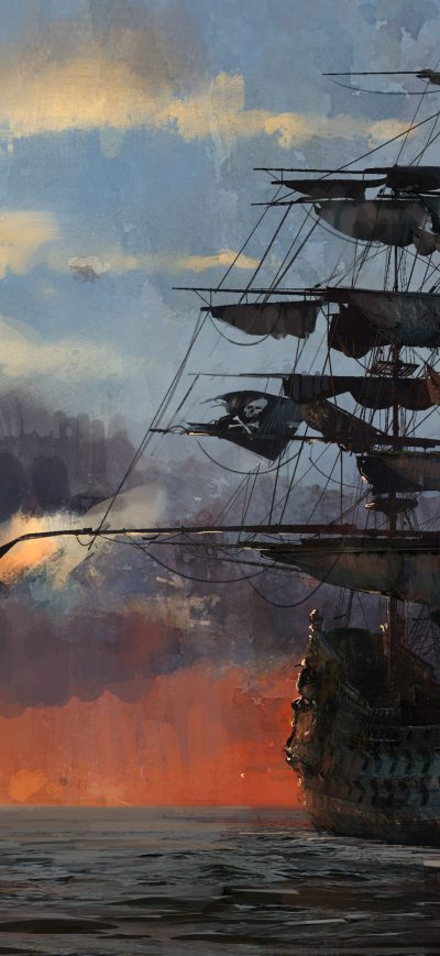 Fond d'écran iPhone Skull And Bones E3 Artwork