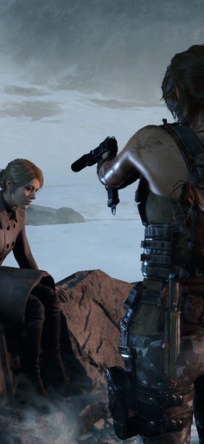 Fond d'écran Tomb Raider Rise Of The Tomb Raider sur iPhone
