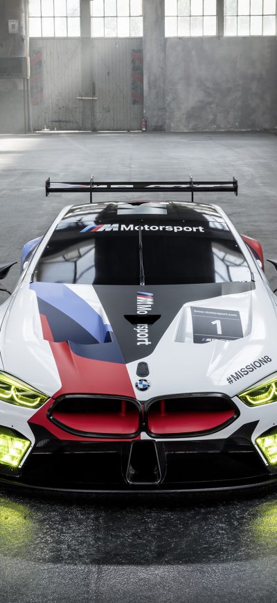 Fond d'écran iPhone 2018 BMW M8 GTE 4k