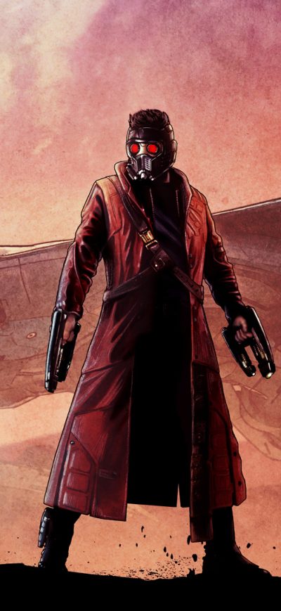 Fond d'écran iPhone Star Lord HD
