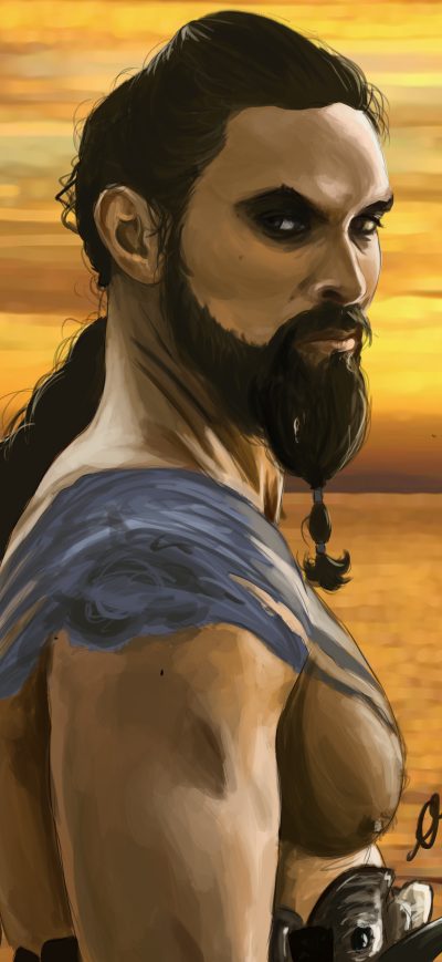Fond d'écran iPhone Khal Drago 5k Artwork