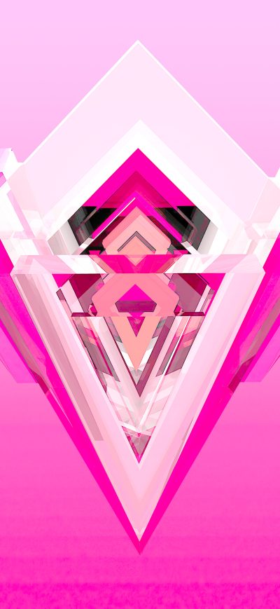 Fond d'écran iPhone Redux Triangle Abstract 5k