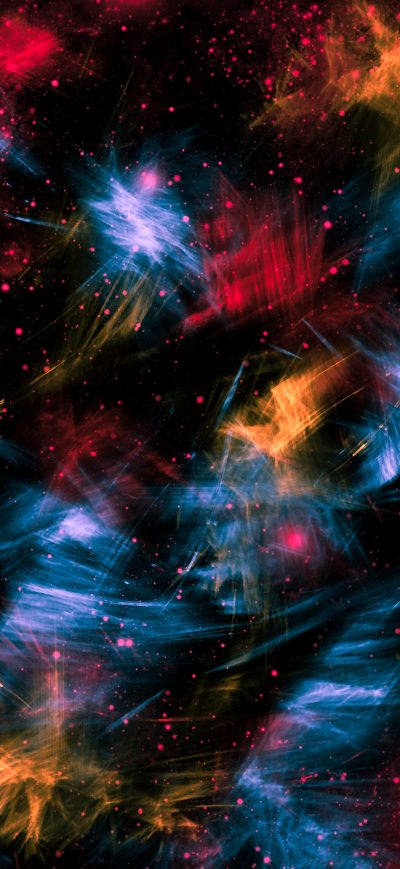 Fond d'écran iPhone Color Light Formations Abstract 4k