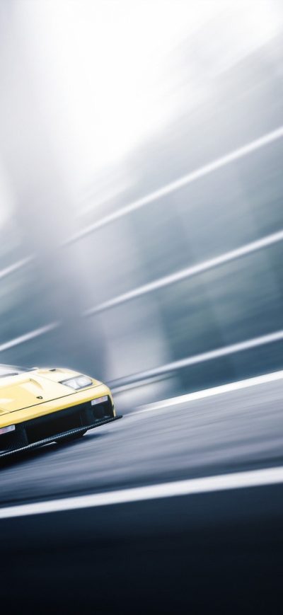 Fond d'écran iPhone Lamborghini Diablo In Motion