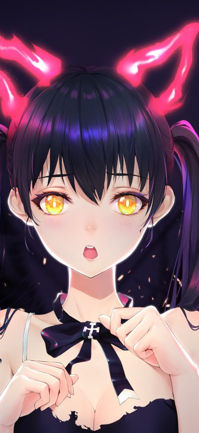 Fond d'écran iPhone Enen No Shouboutaicat Girl Tamaki Kotatsu 8k