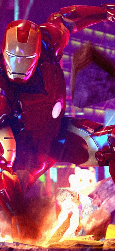 Fond d'écran iPhone Iron Man 2018 New