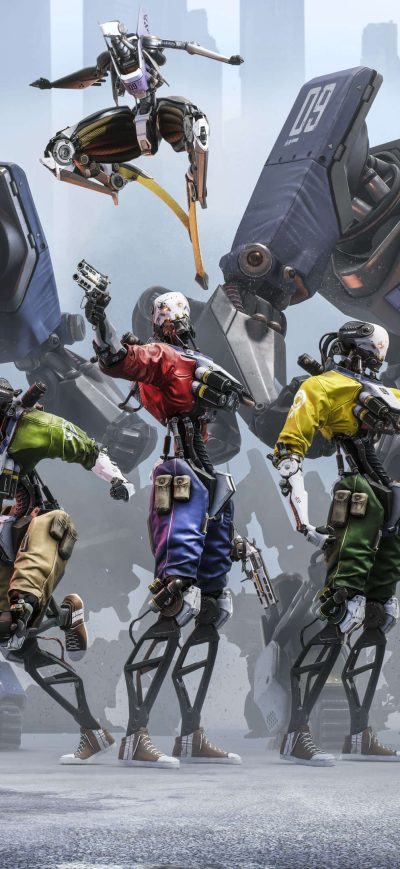 Fond d'écran iPhone Robo Recall 4k