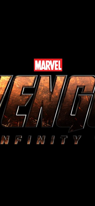 Fond d'écran iPhone Avengers Infinity War 4k Logo
