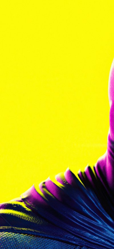 Fond d'écran iPhone Batman Neon Glow 4k