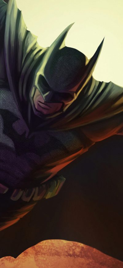 Fond d'écran iPhone Batman Cape Flying 4k