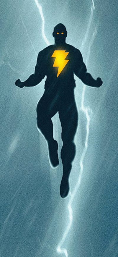Fond d'écran iPhone Black Adam X Superman