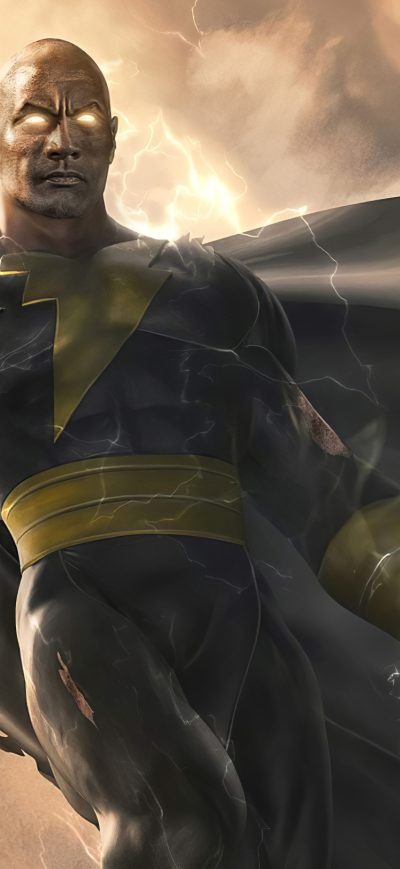 Fond d'écran iPhone Black Adam Dwayne Johnson
