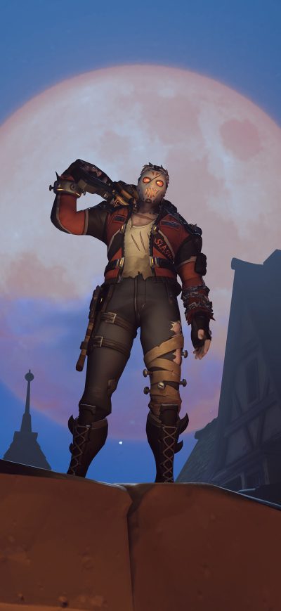 Fond d'écran iPhone Overwatch Halloween Terror 2018 4k