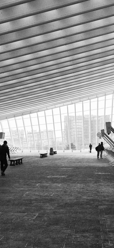Fond d'écran iPhone Monochrome Hallway Architecture