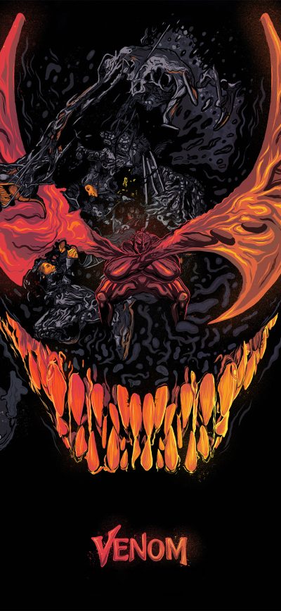 Fond d'écran iPhone Venom Movie Artworks 4k