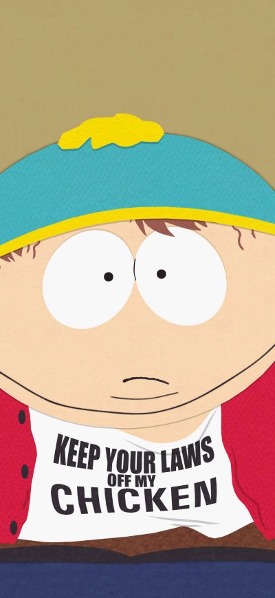 Fond d'écran iPhone Eric Cartman 4k