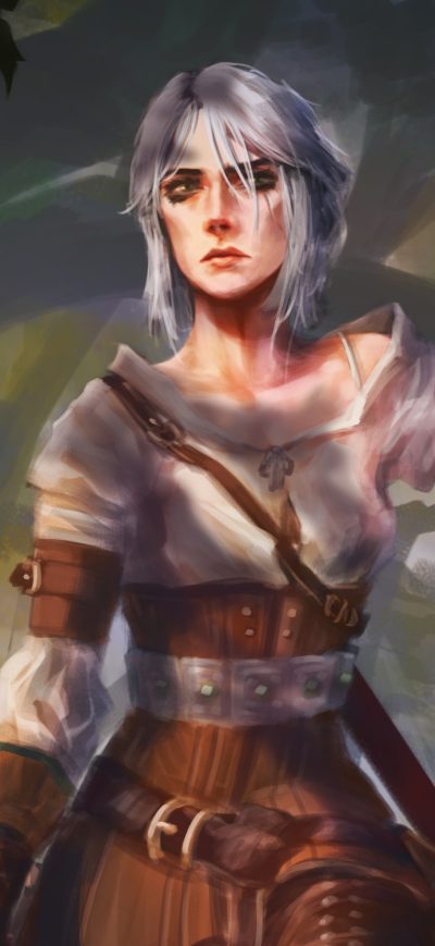Fond d'écran iPhone Ciri The Witcher 3 4k