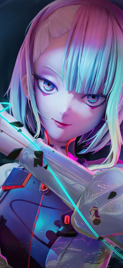 Fond d'écran iPhone Cyberpunk Edgerunners 4k