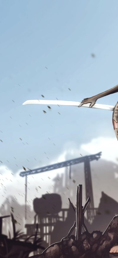 Fond d'écran NieR Automata YoRHa Type A No2 sur iPhone