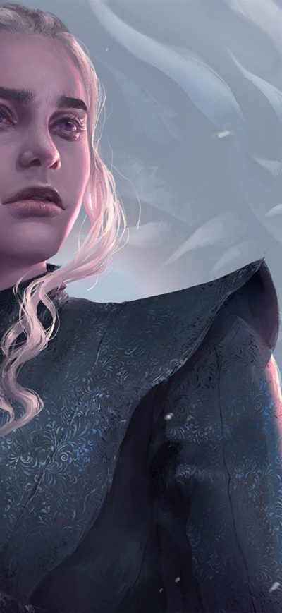 Fond d'écran Khaleesi Artwork sur iPhone
