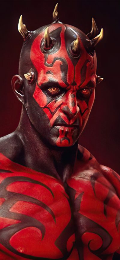 Fond d'écran iPhone Darth Maul Mandalorian 4k