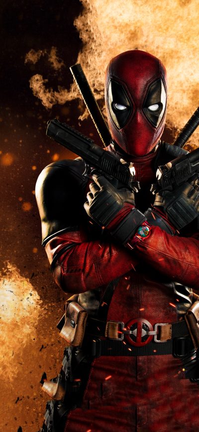Fond d'écran iPhone Deadpool 4k Cosplay