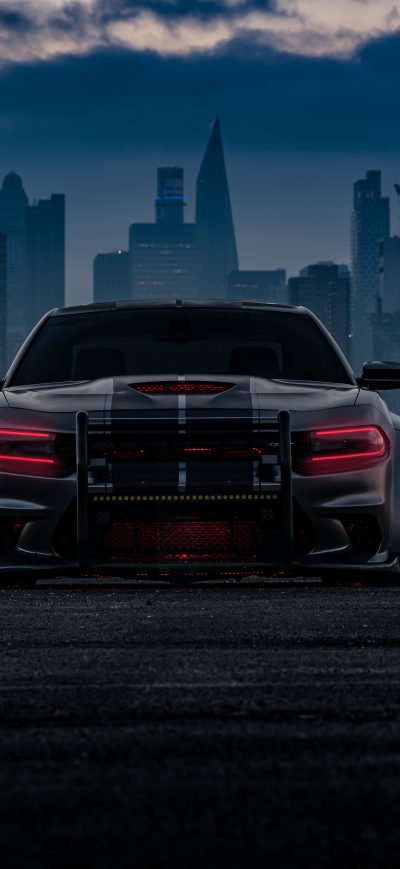 Fond d'écran iPhone Dodge Charger SRT Hellcat Enforcer 4k