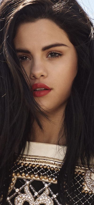 Fond d'écran 5k Selena Gomez 2018 sur iPhone