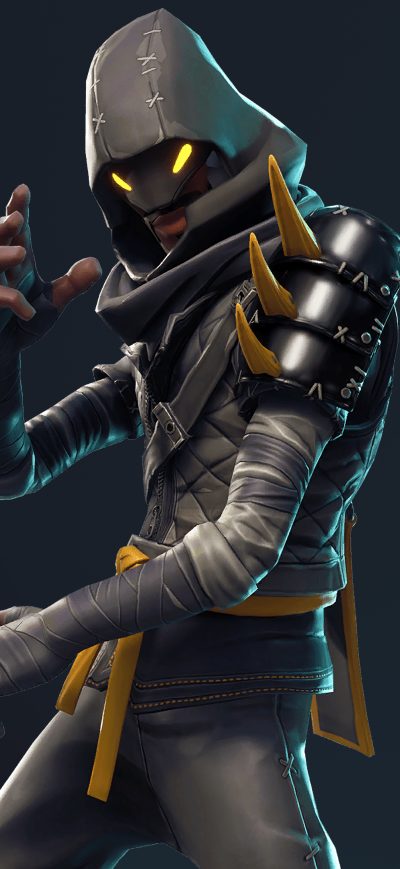 Fond d'écran iPhone Cloaked Star Ninja Fortnite Battle Royale