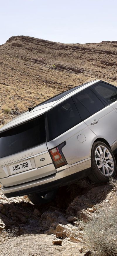 Fond d'écran iPhone Range Rover Offroading 2