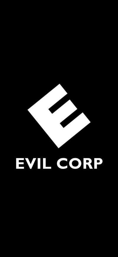 Fond d'écran Evil Corp sur iPhone