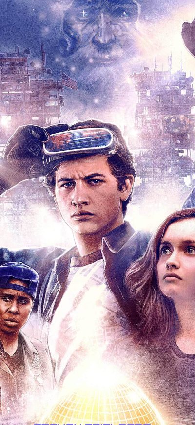 Fond d'écran iPhone Ready Player One 2018 80s Poster