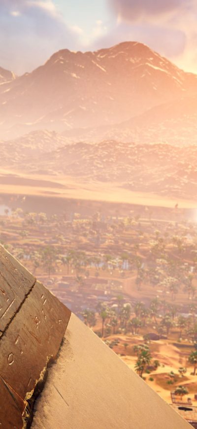 Fond d'écran iPhone Assassins Creed Origins 2017 Game
