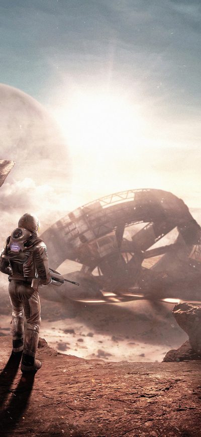 Fond d'écran Farpoint 4k sur iPhone
