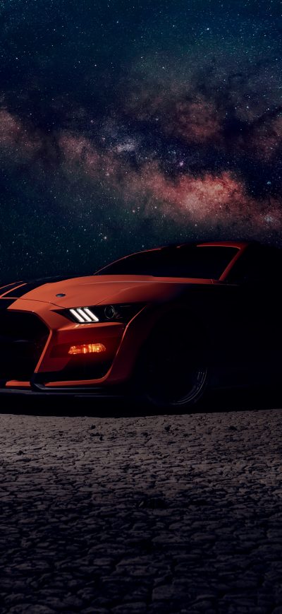Fond d'écran iPhone Ford Mustang Shelby Gt500 Sky Lights