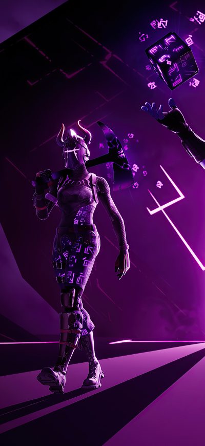 Fond d'écran iPhone Fortnite Dark Reflections