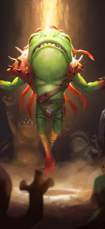 Fond d'écran iPhone Murloc Warleader Is Coming 4k