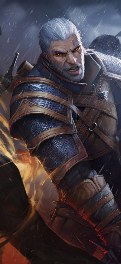 Fond d'écran iPhone Witcher 3 Wild Hunt 4k