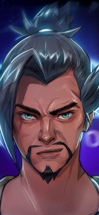 Fond d'écran iPhone Angry Hanzo