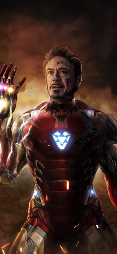 Fond d'écran iPhone I Am Iron Man Avengers Endgame 5k
