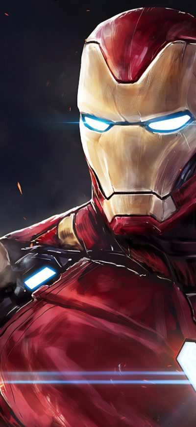 Fond d'écran iPhone I Am Iron Man 4k