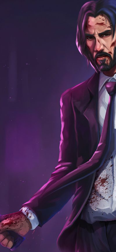 Fond d'écran John Wick 4k sur iPhone