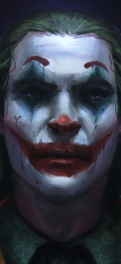Fond d'écran iPhone Joker Closeup Sketch
