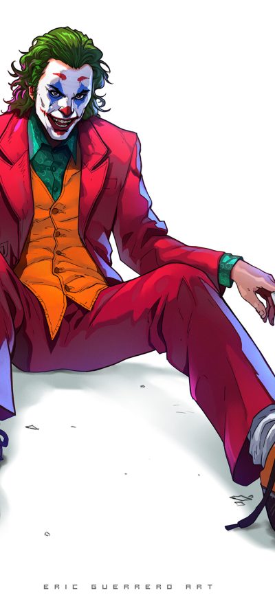 Fond d'écran Joker Down 4k sur iPhone